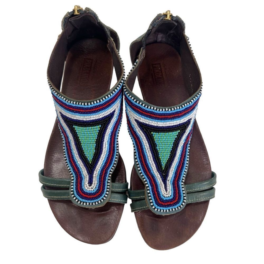 Pikolinos Alcudia Maasai Beaded Sandals